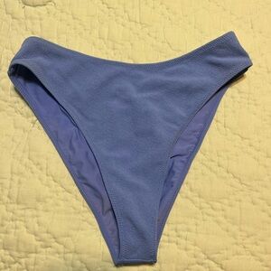 Tj swim Blue High-Waisted Bikini Bottom